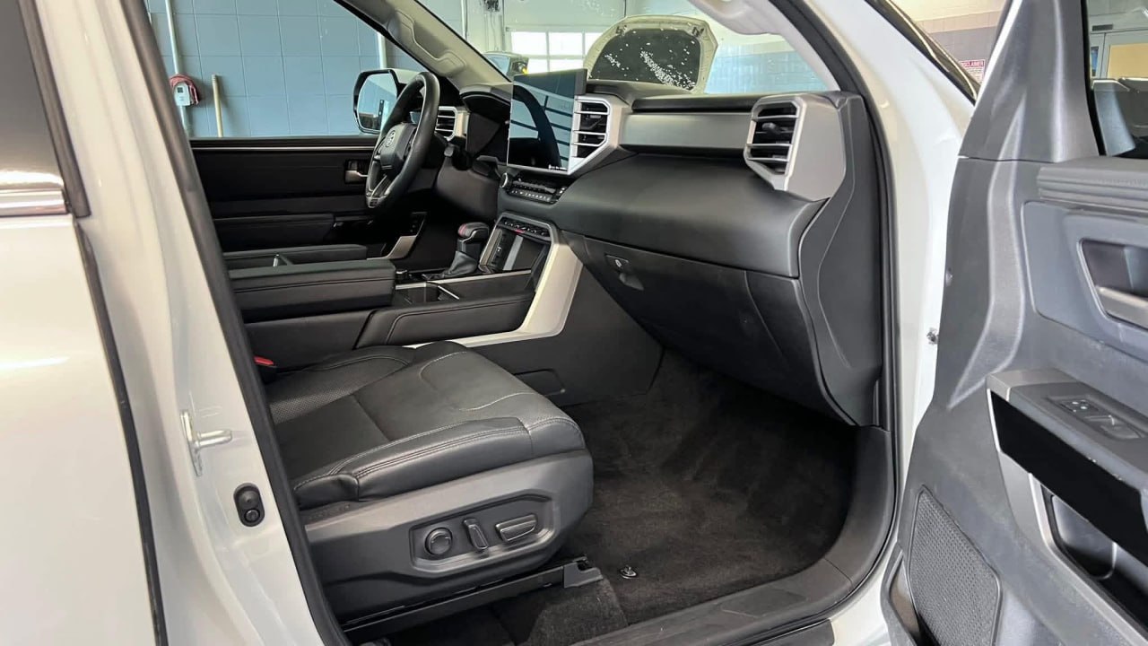 Tundra passenger side interior